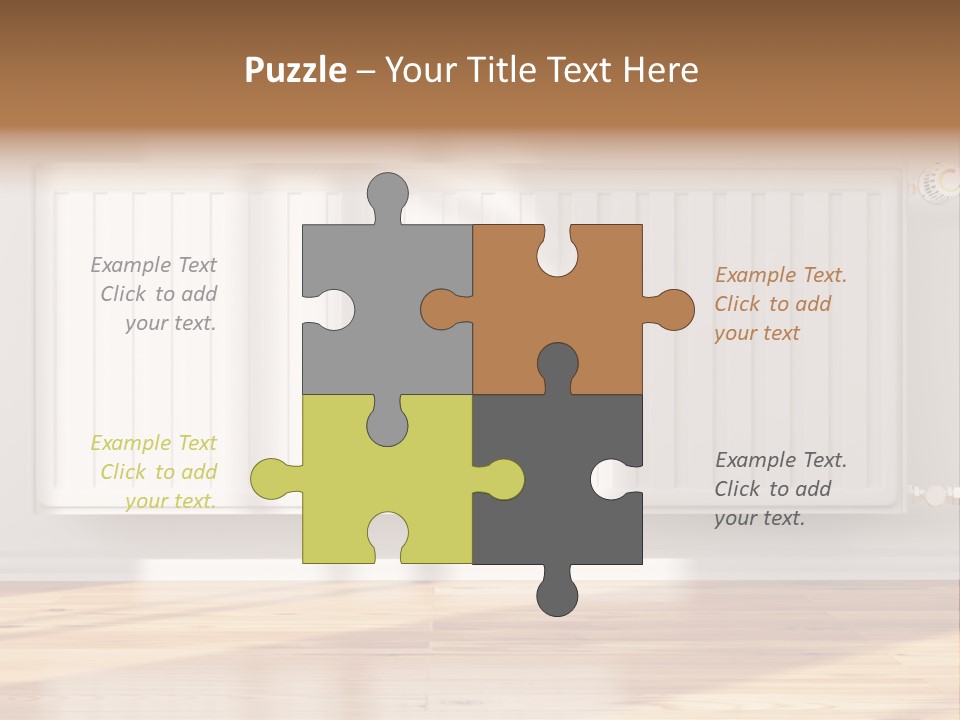 System Wall Radiator PowerPoint Template