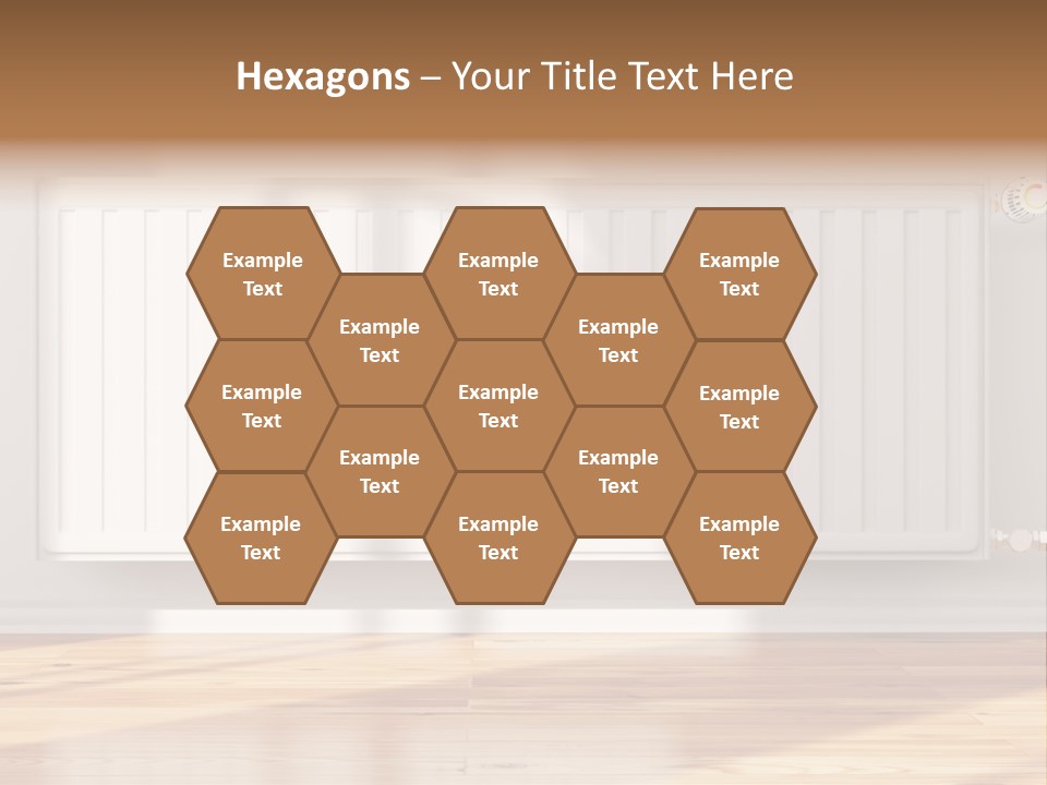 System Wall Radiator PowerPoint Template