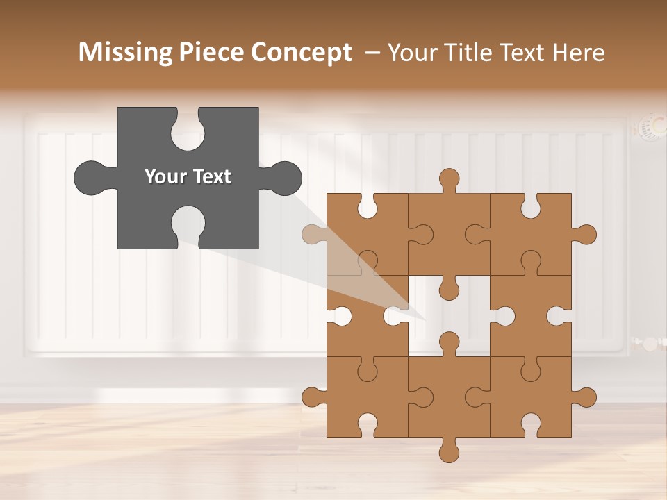 System Wall Radiator PowerPoint Template