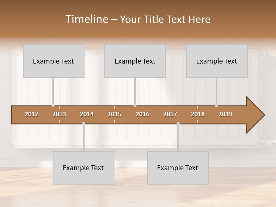 System Wall Radiator PowerPoint Template