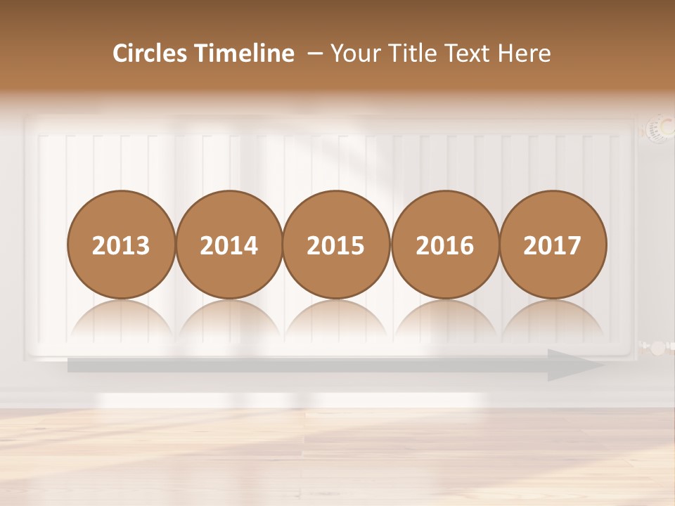 System Wall Radiator PowerPoint Template