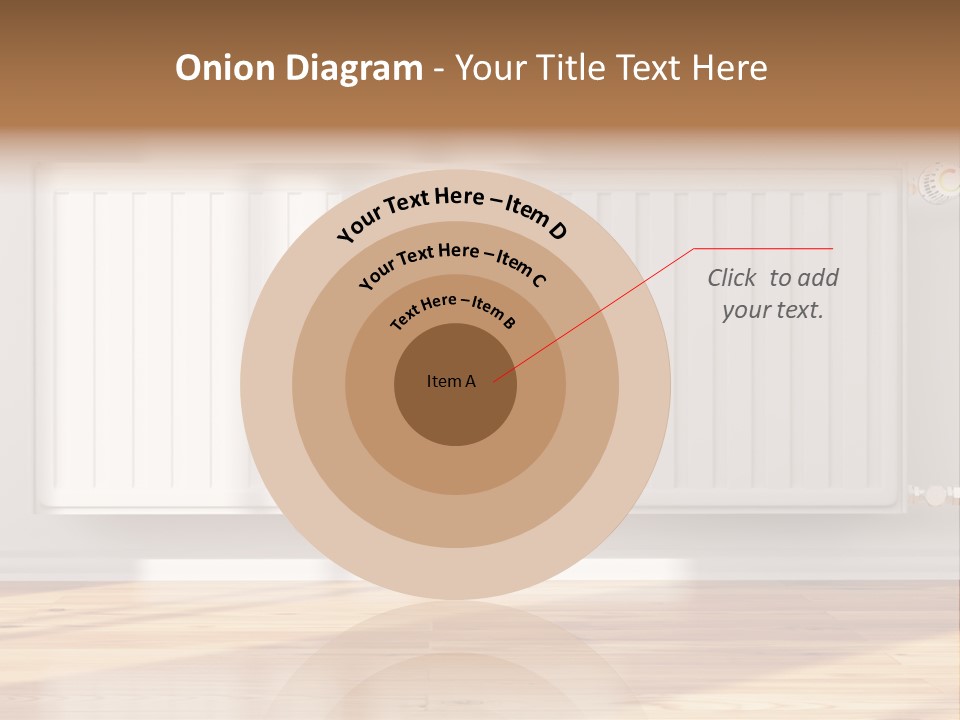 System Wall Radiator PowerPoint Template