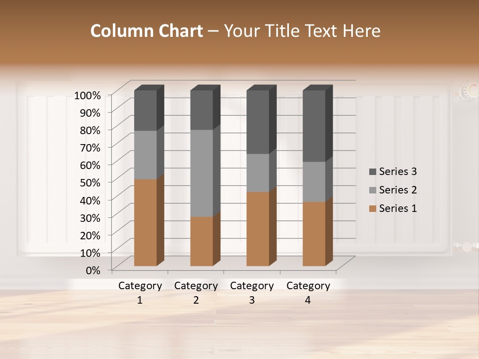 System Wall Radiator PowerPoint Template