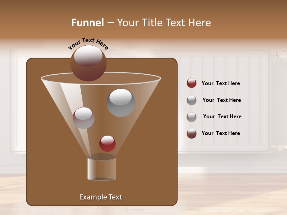 System Wall Radiator PowerPoint Template