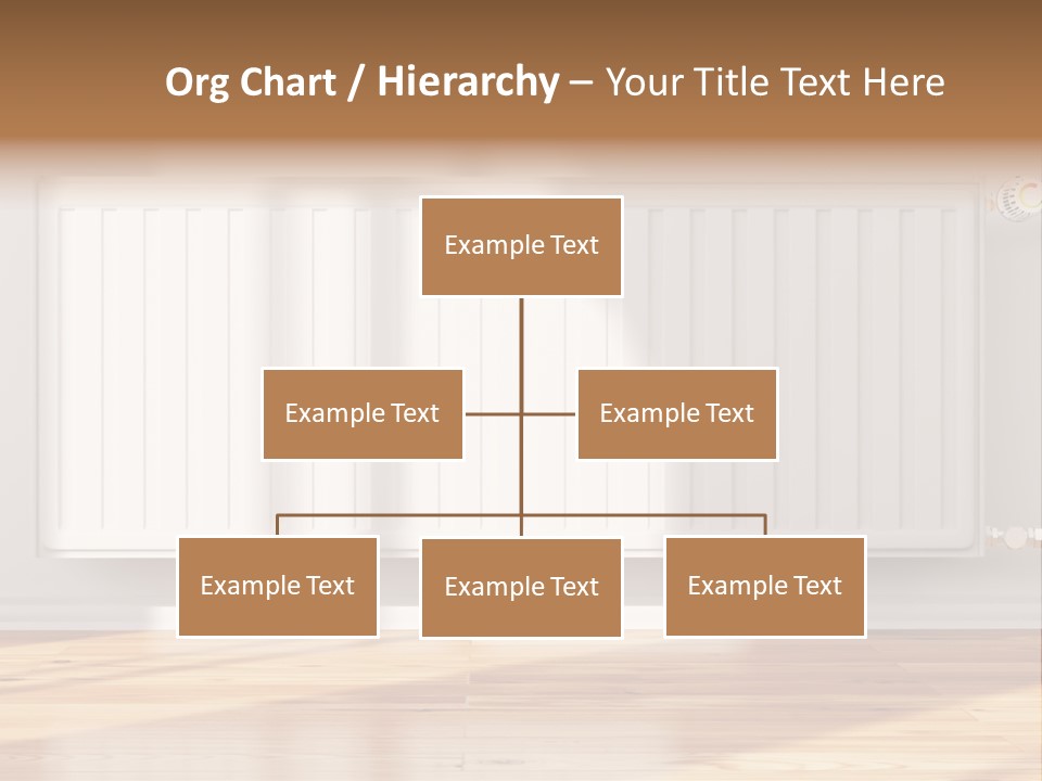 System Wall Radiator PowerPoint Template