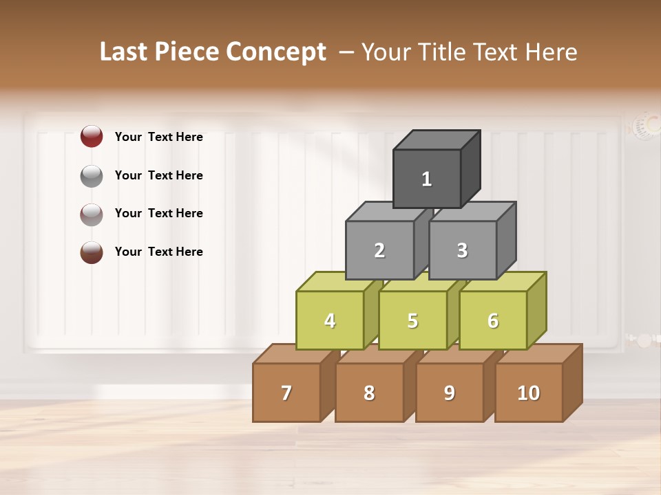 System Wall Radiator PowerPoint Template