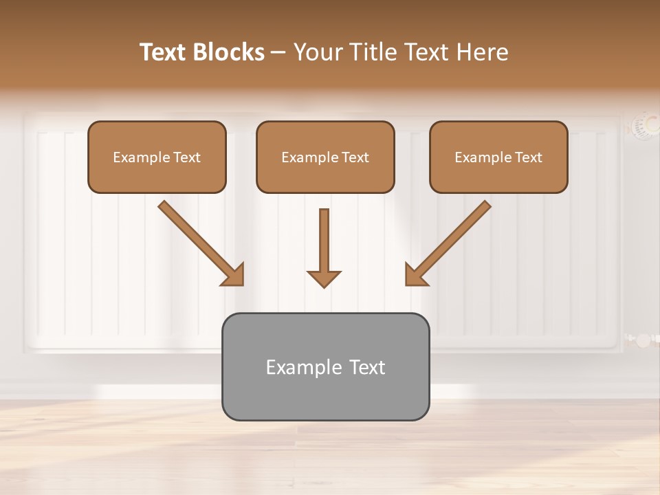 System Wall Radiator PowerPoint Template