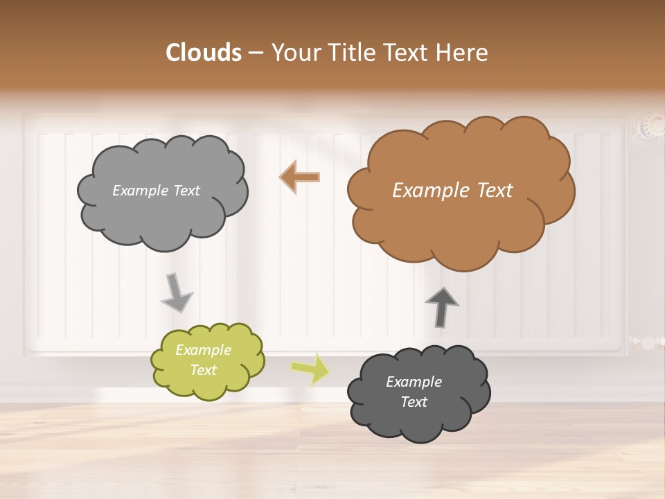 System Wall Radiator PowerPoint Template