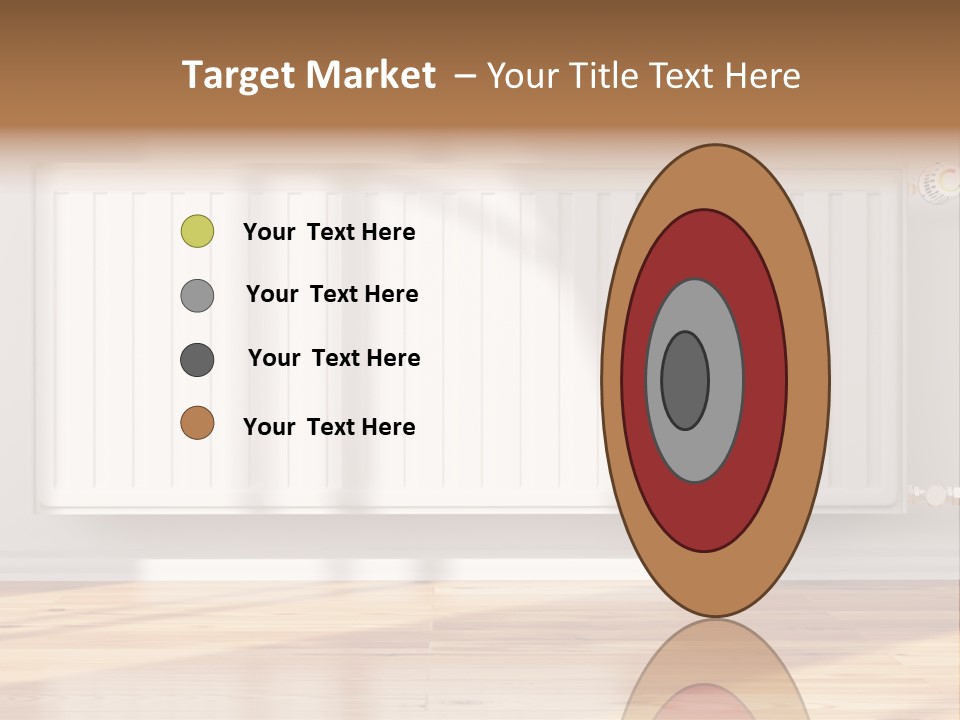 System Wall Radiator PowerPoint Template