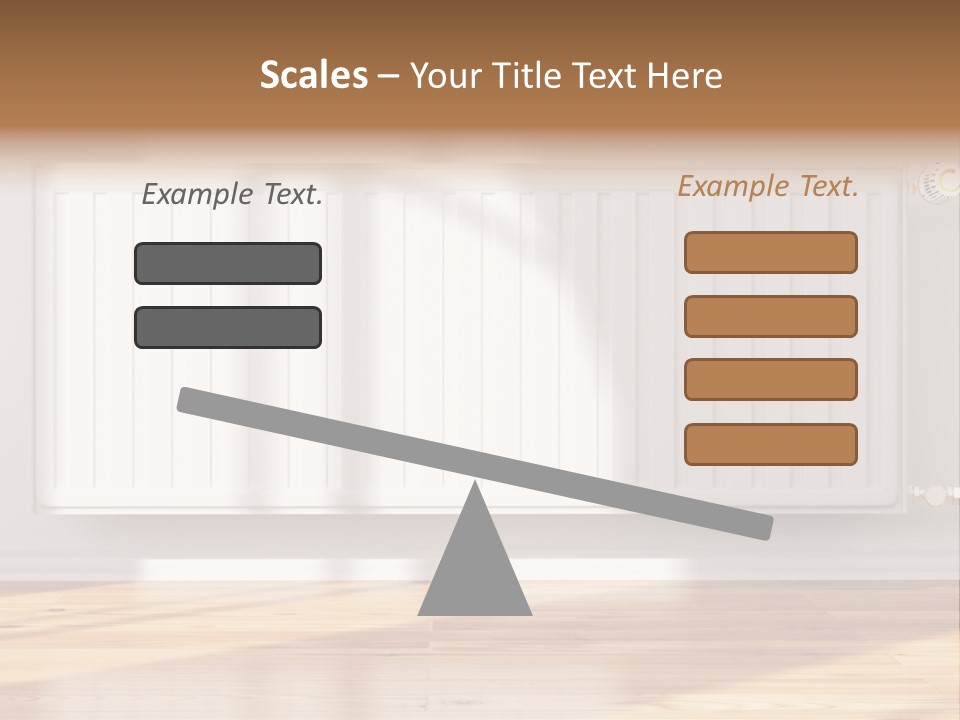 System Wall Radiator PowerPoint Template