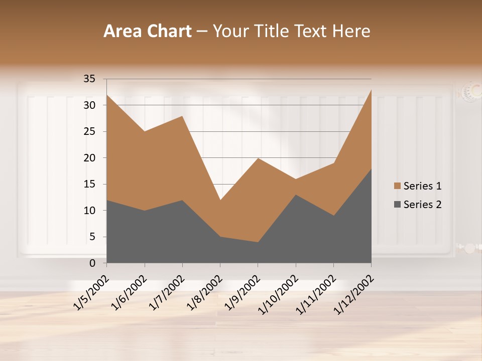 System Wall Radiator PowerPoint Template