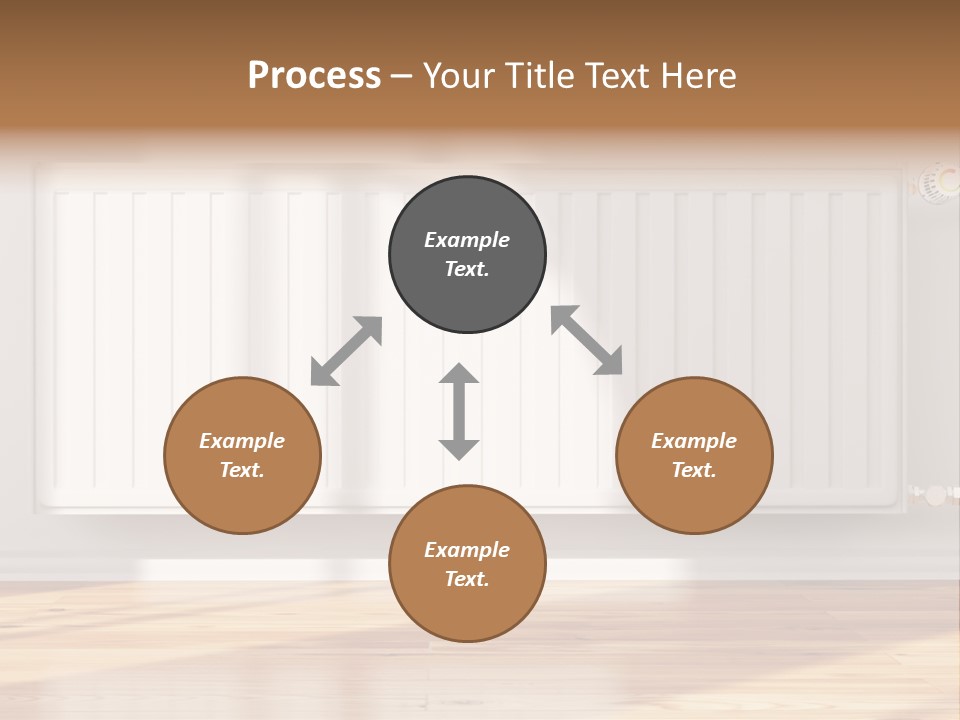 System Wall Radiator PowerPoint Template