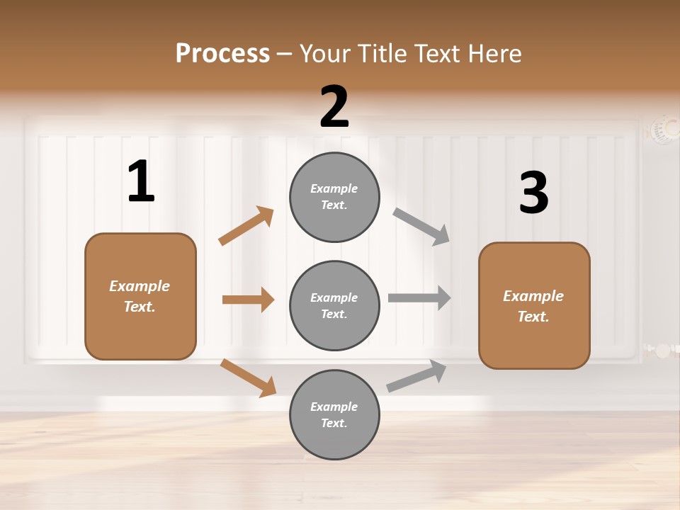 System Wall Radiator PowerPoint Template