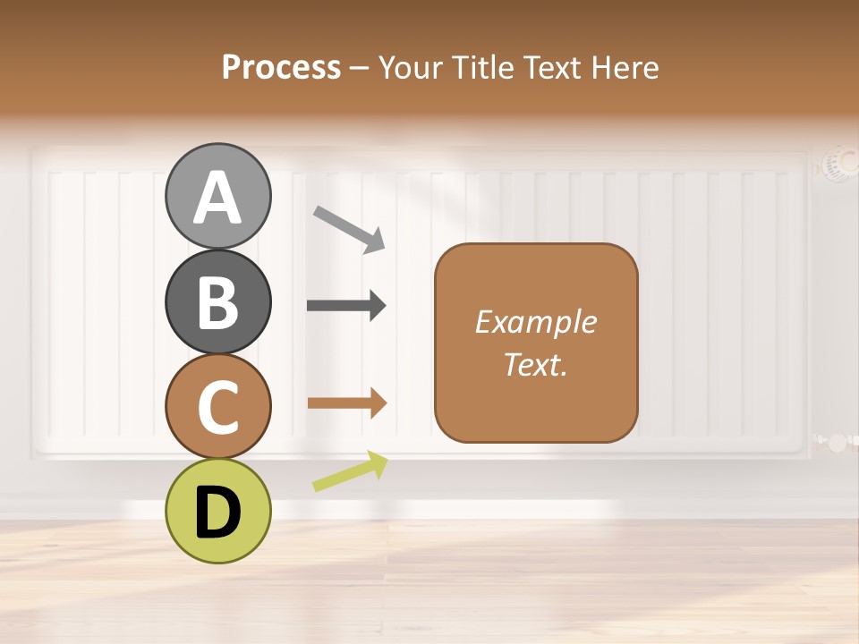 System Wall Radiator PowerPoint Template