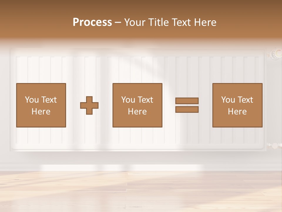 System Wall Radiator PowerPoint Template