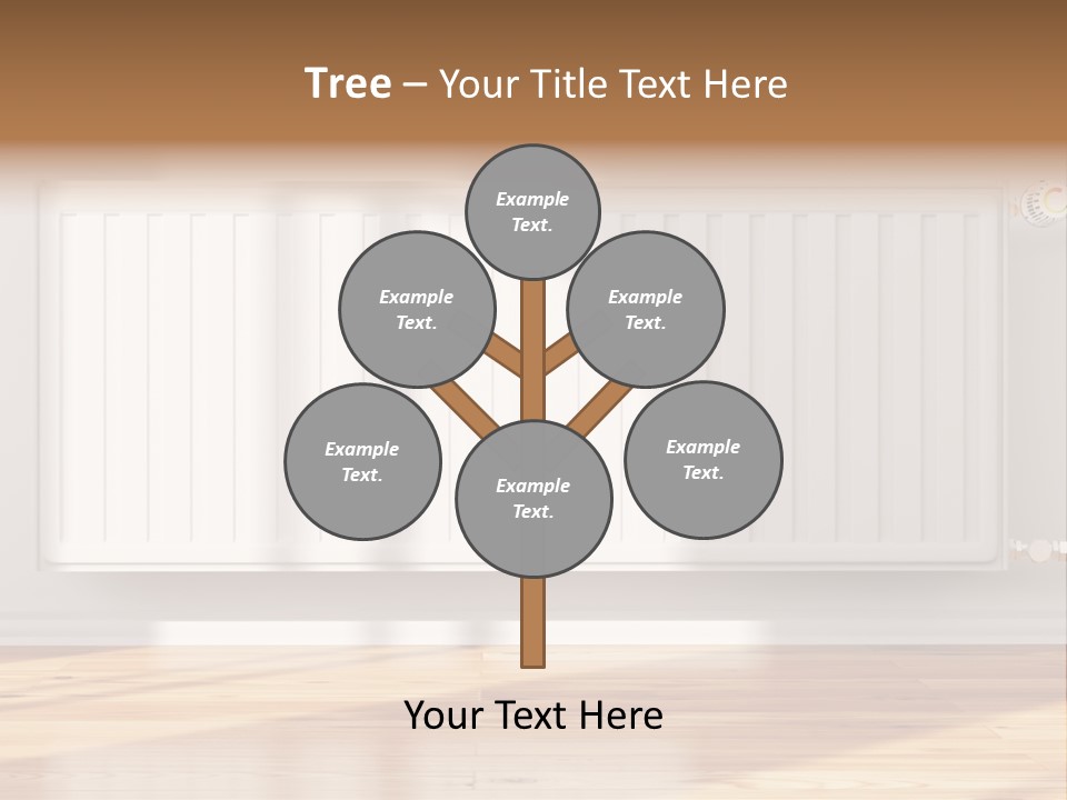 System Wall Radiator PowerPoint Template