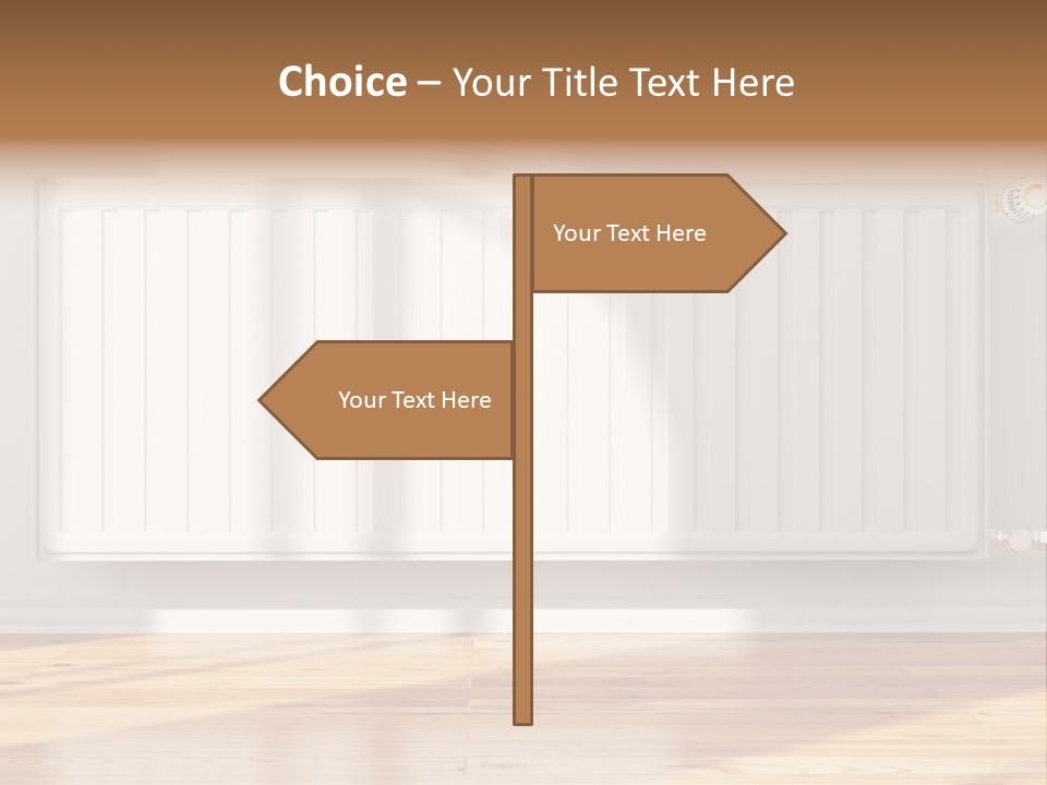 System Wall Radiator PowerPoint Template