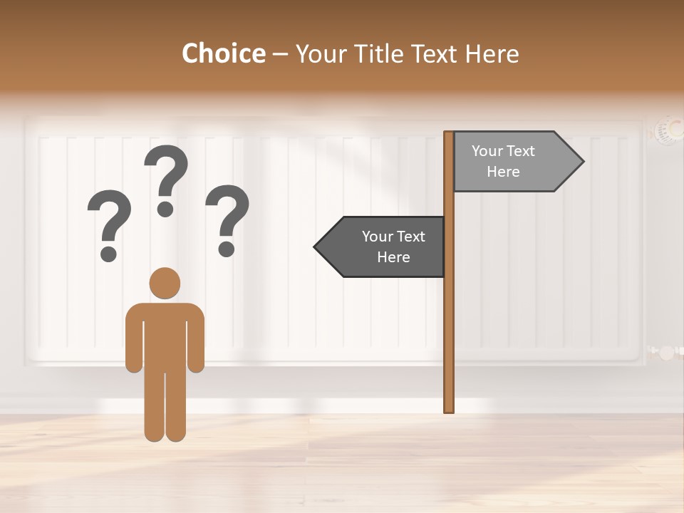 System Wall Radiator PowerPoint Template