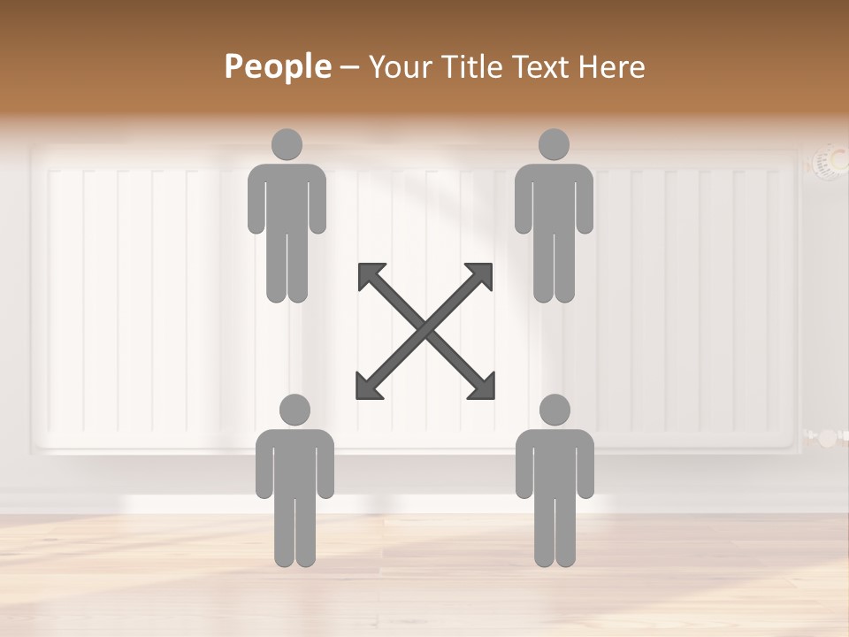 System Wall Radiator PowerPoint Template