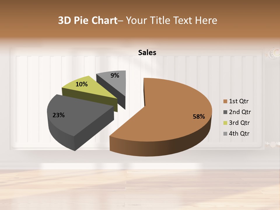 System Wall Radiator PowerPoint Template