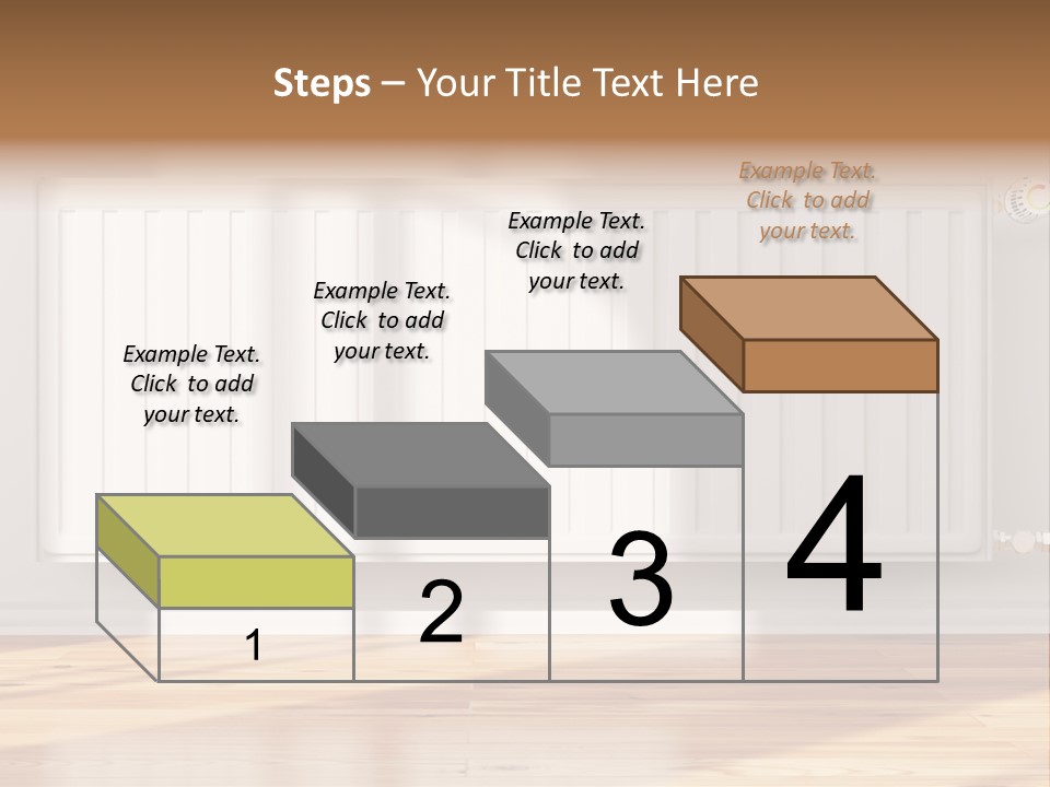 System Wall Radiator PowerPoint Template