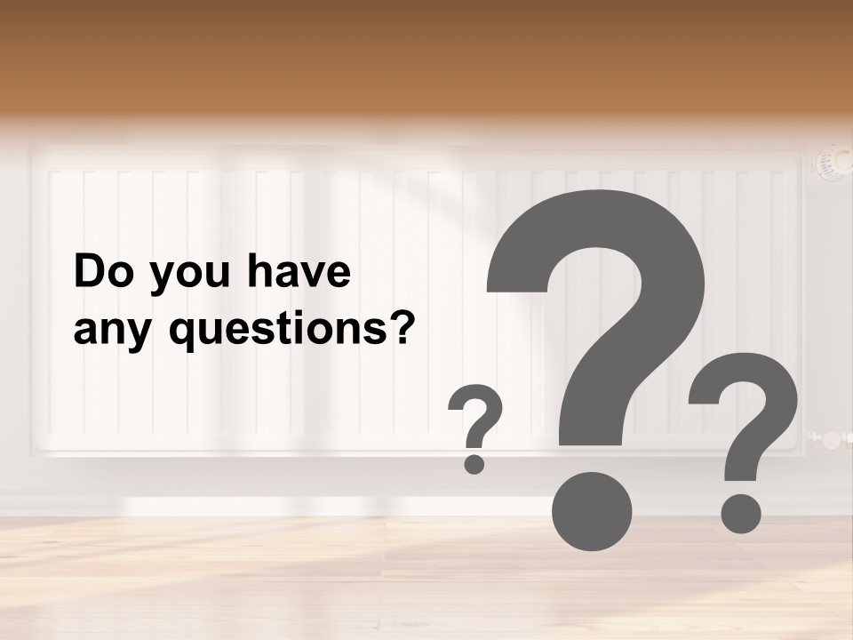 System Wall Radiator PowerPoint Template