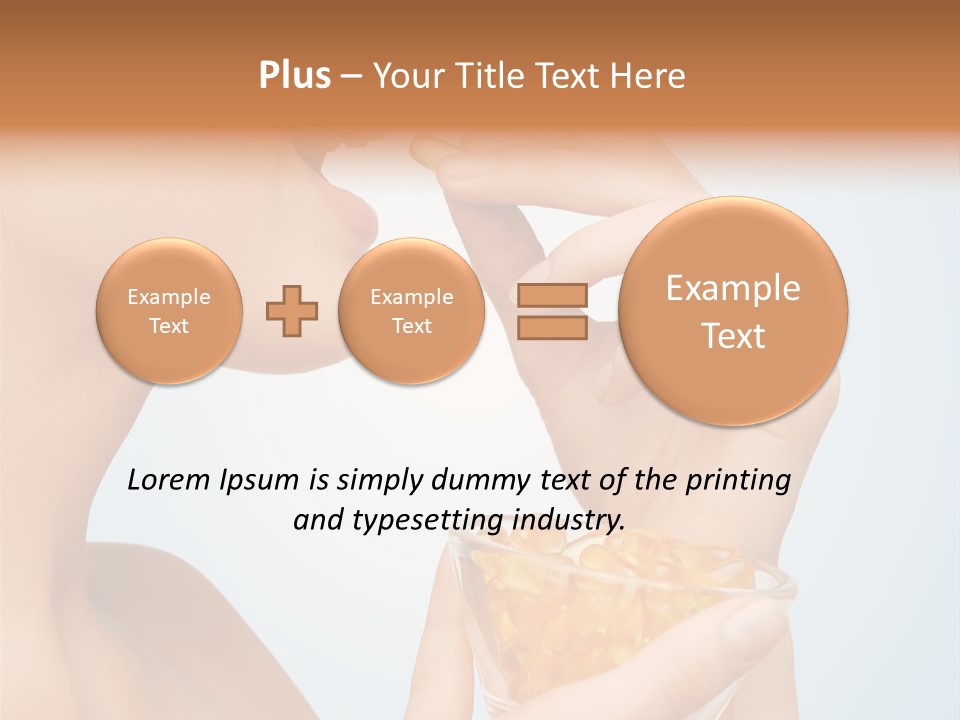 Youth Vitamin Freshness PowerPoint Template