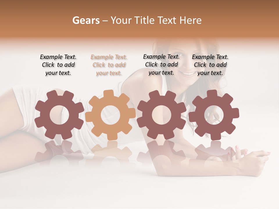Smile Purity Young PowerPoint Template