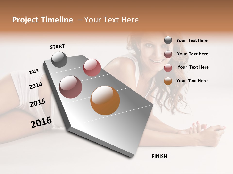 Smile Purity Young PowerPoint Template