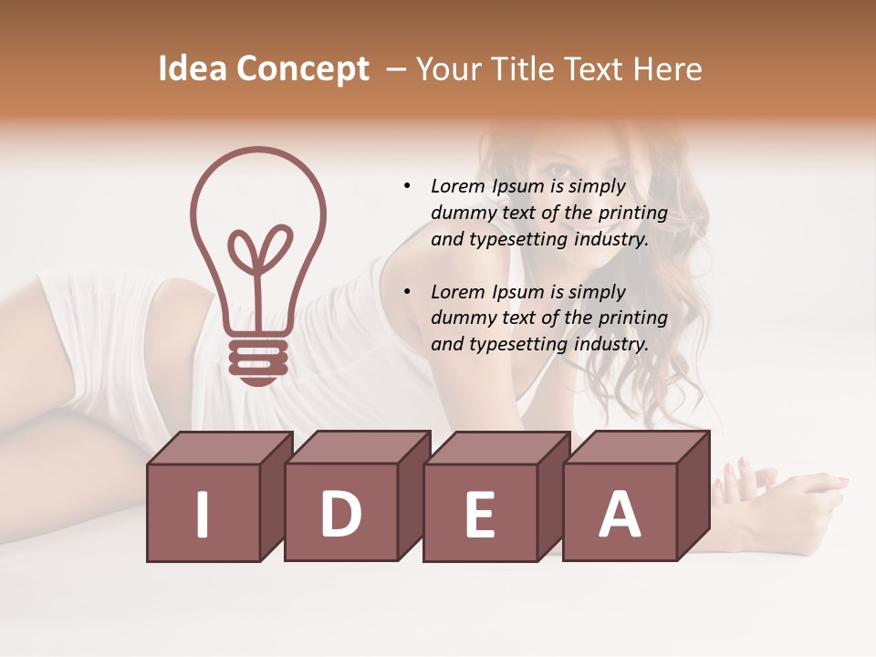 Smile Purity Young PowerPoint Template