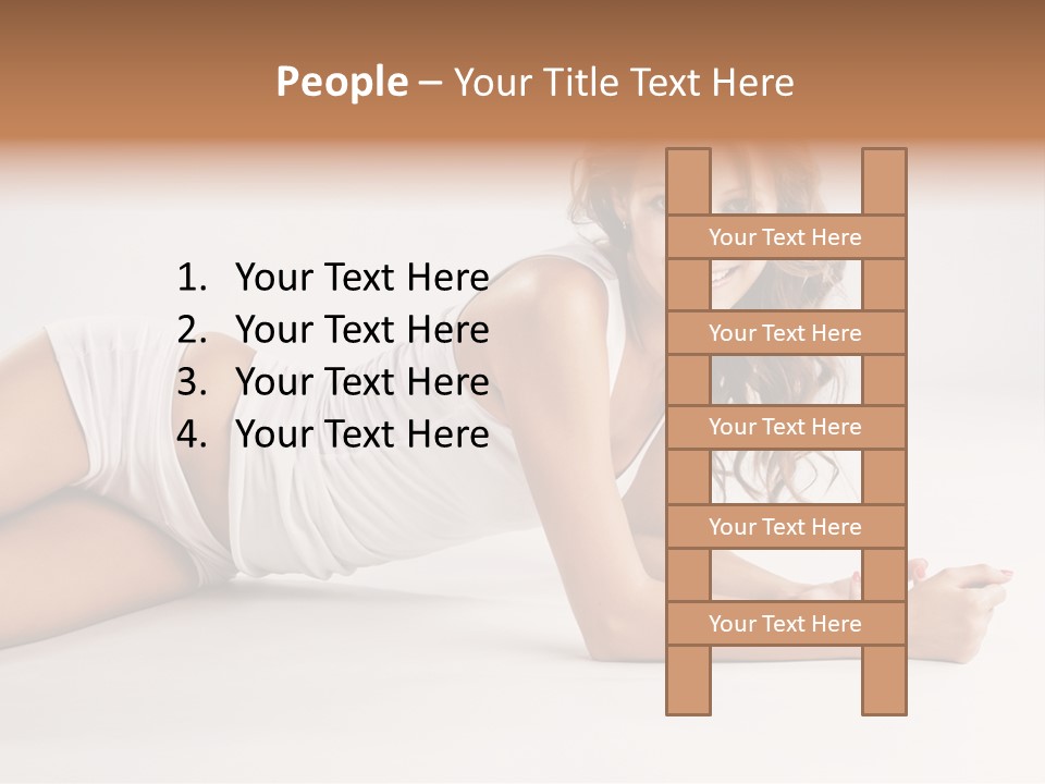 Smile Purity Young PowerPoint Template
