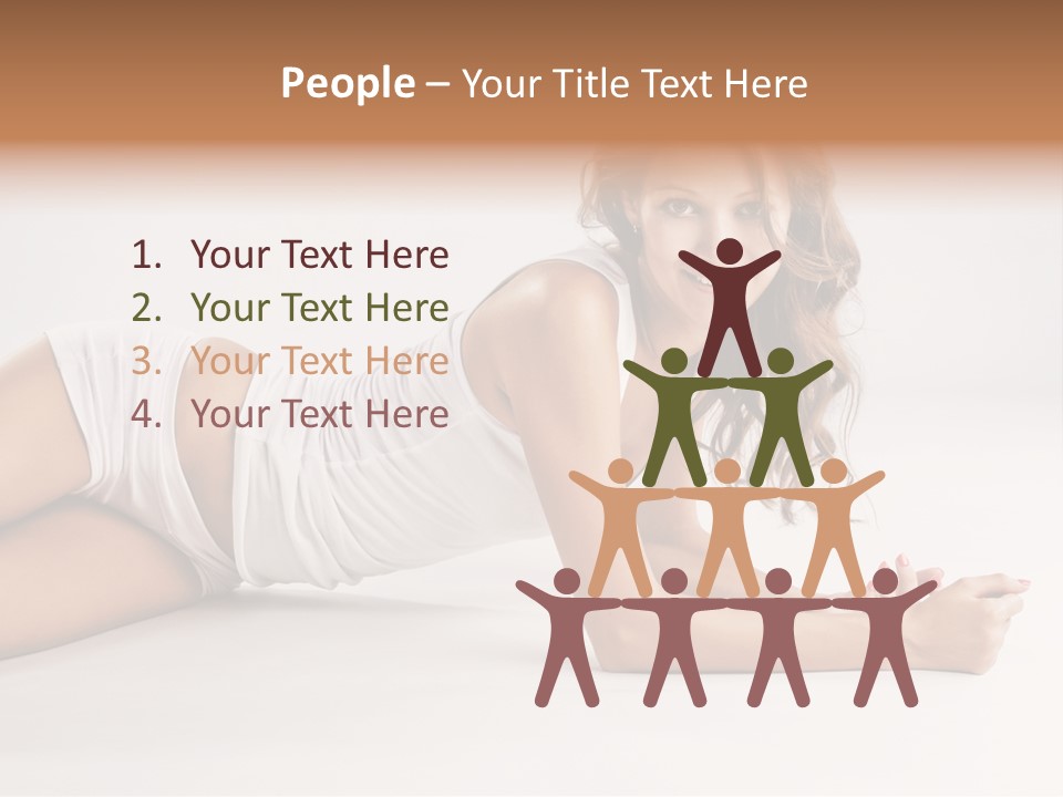 Smile Purity Young PowerPoint Template