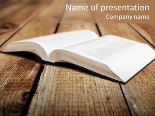 Paper Light Old PowerPoint Template