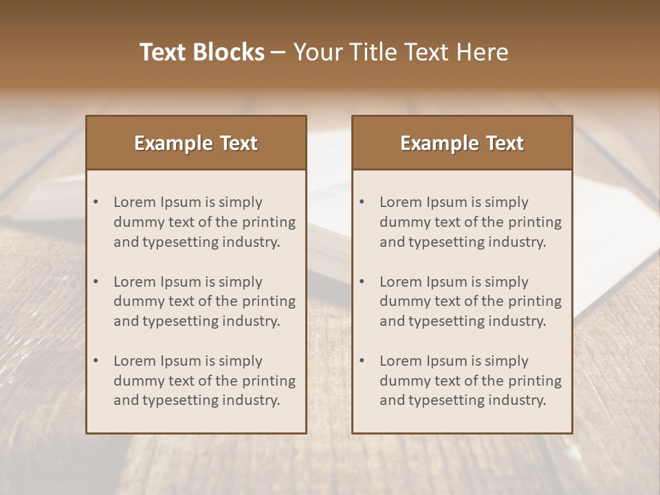 Paper Light Old PowerPoint Template