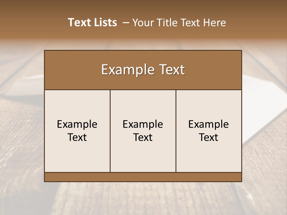 Paper Light Old PowerPoint Template