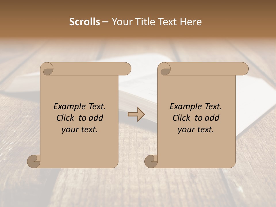 Paper Light Old PowerPoint Template