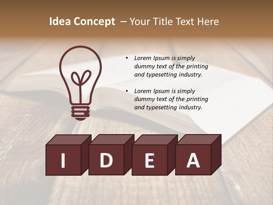 Paper Light Old PowerPoint Template