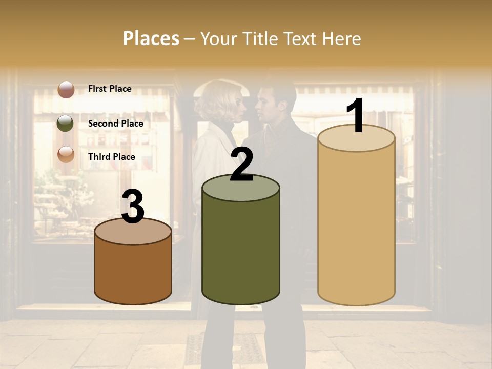 Night Topcoat Fashion PowerPoint Template