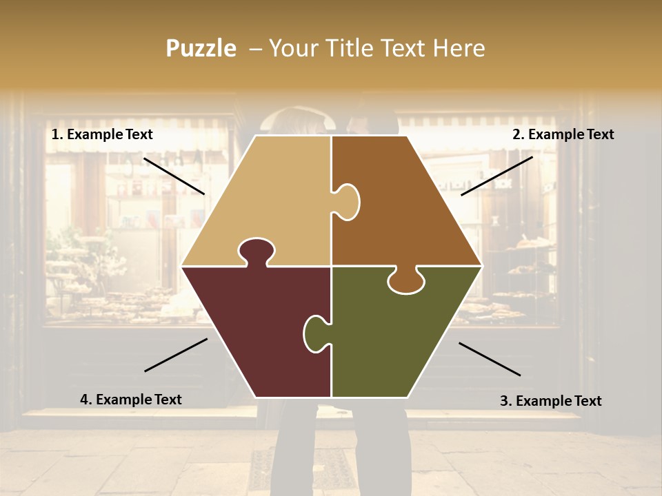 Night Topcoat Fashion PowerPoint Template