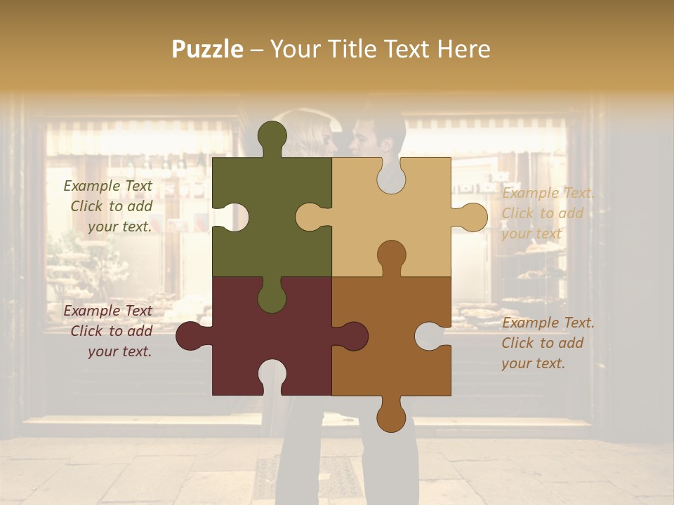 Night Topcoat Fashion PowerPoint Template