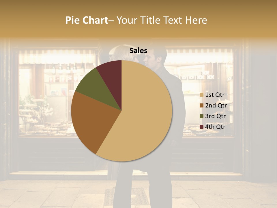 Night Topcoat Fashion PowerPoint Template