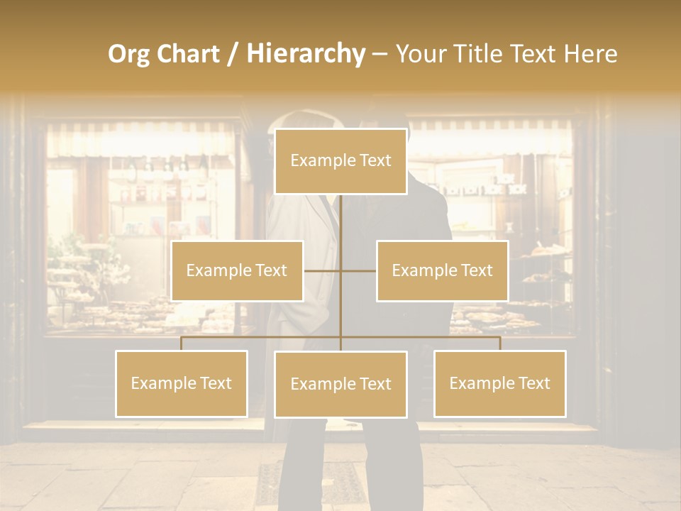 Night Topcoat Fashion PowerPoint Template