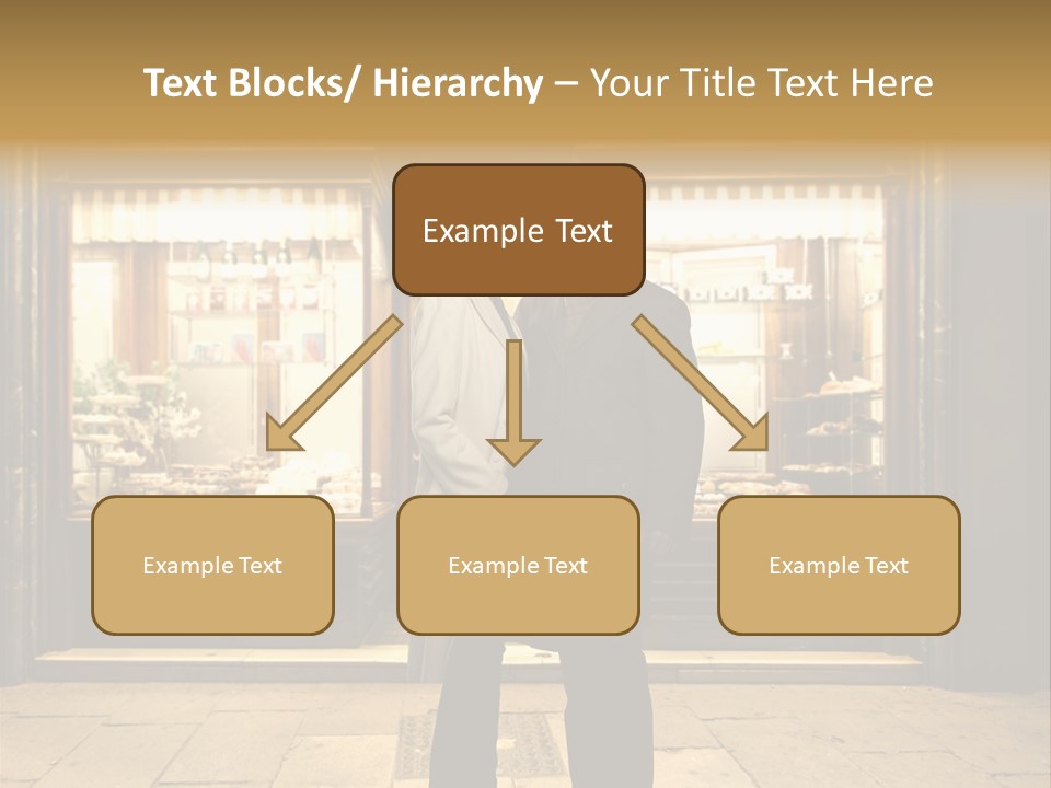 Night Topcoat Fashion PowerPoint Template