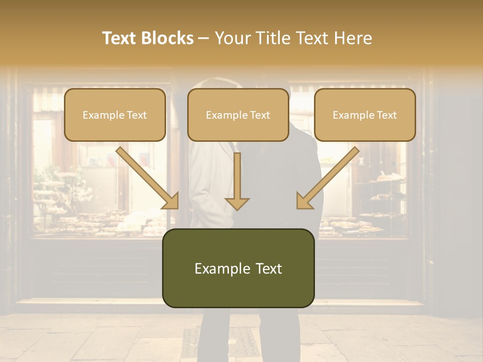 Night Topcoat Fashion PowerPoint Template