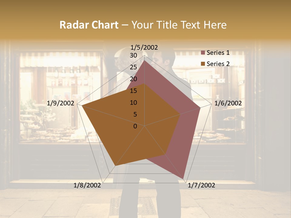 Night Topcoat Fashion PowerPoint Template