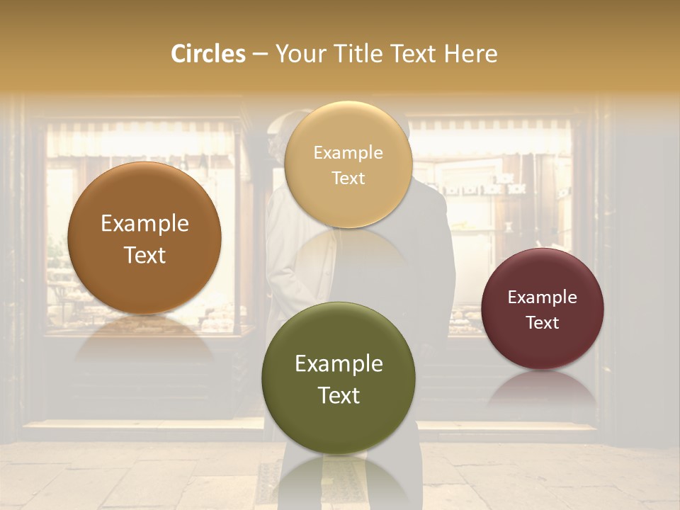 Night Topcoat Fashion PowerPoint Template