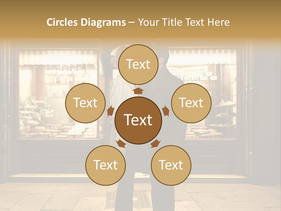 Night Topcoat Fashion PowerPoint Template