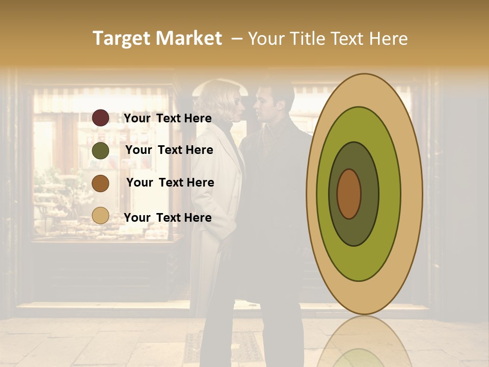 Night Topcoat Fashion PowerPoint Template