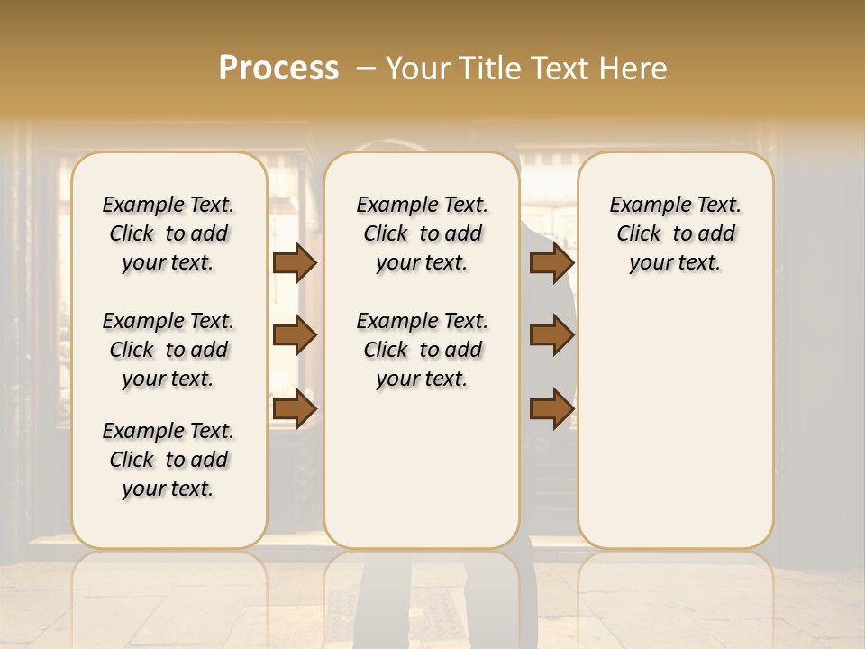 Night Topcoat Fashion PowerPoint Template