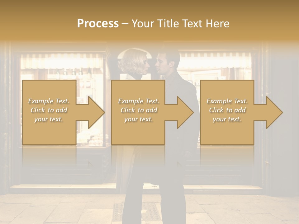 Night Topcoat Fashion PowerPoint Template